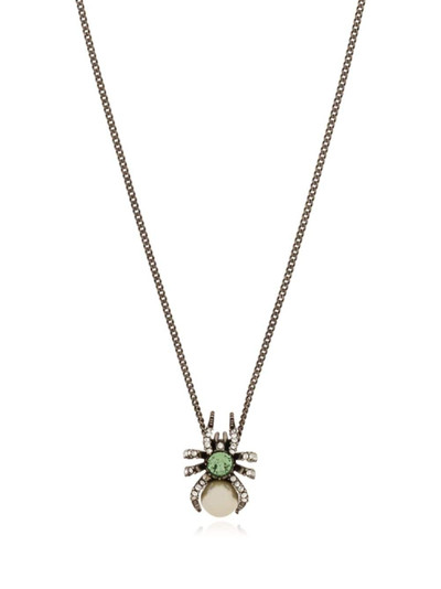 Marni spider-pendant chain necklace outlook