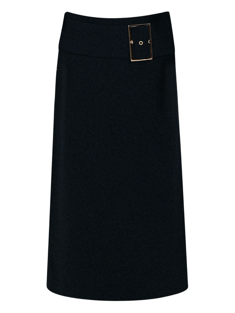 low-waist buckle maxi skirt 5