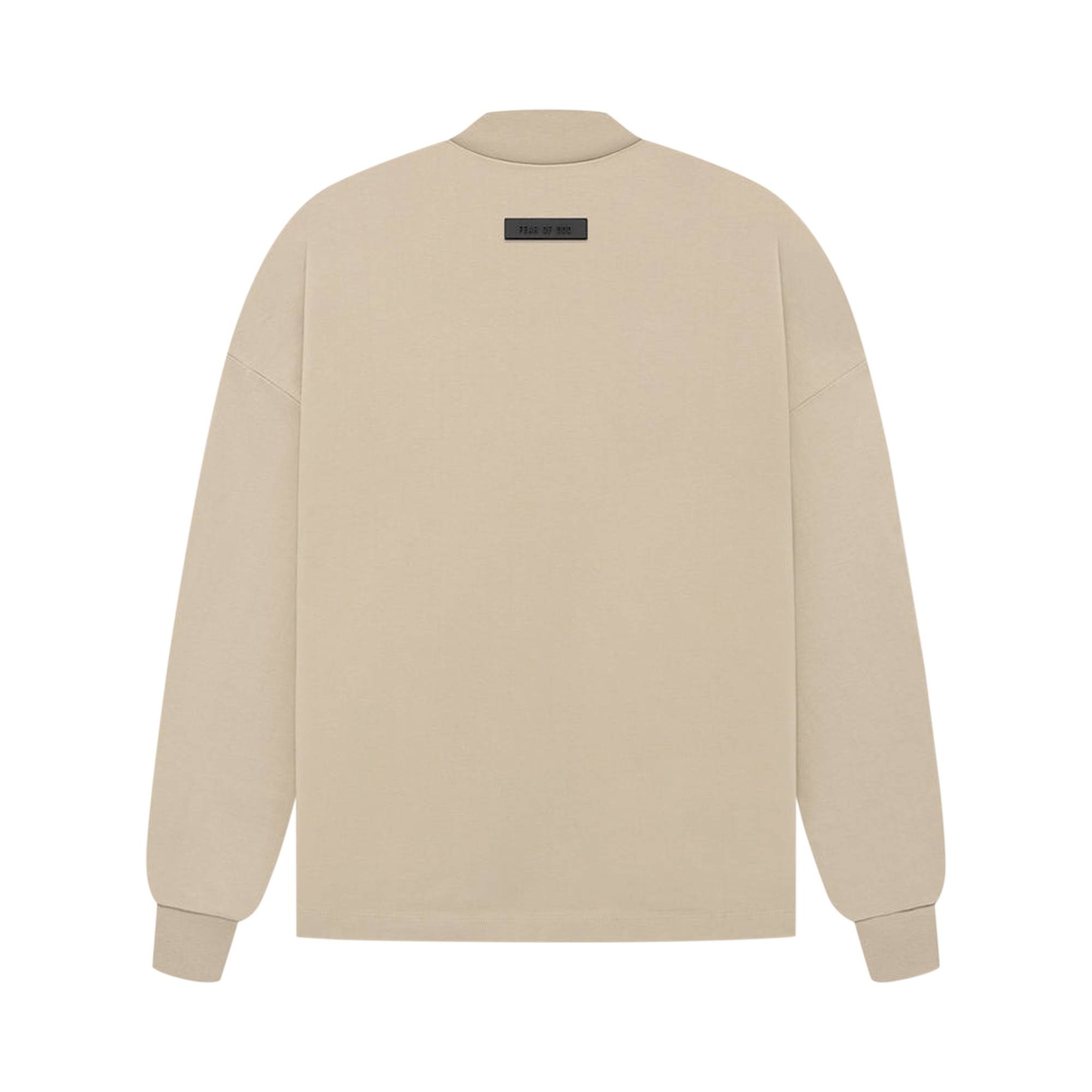 Fear of God Essentials Long-Sleeve Tee 'Dusty Beige' - 2