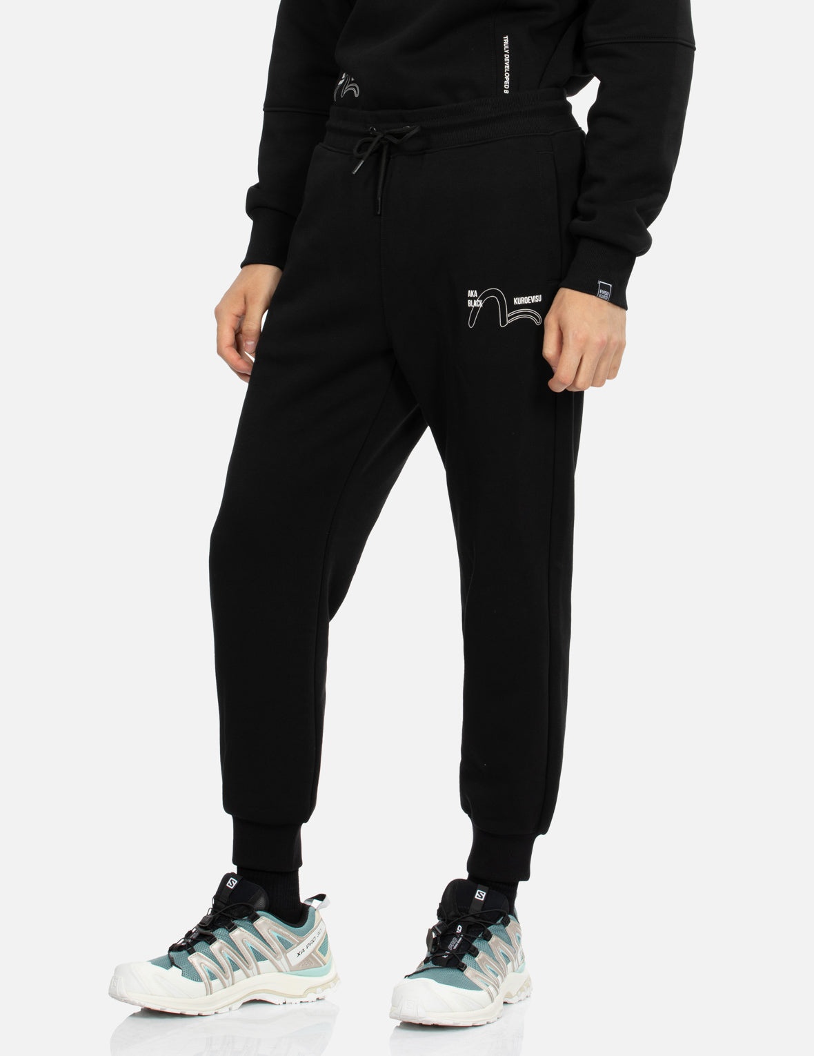 Logo Print Regular Fit Sweatpants - 8
