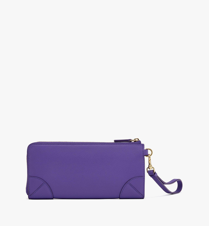 Aren Zip Around Wallet in Spanish Calf Leather 3