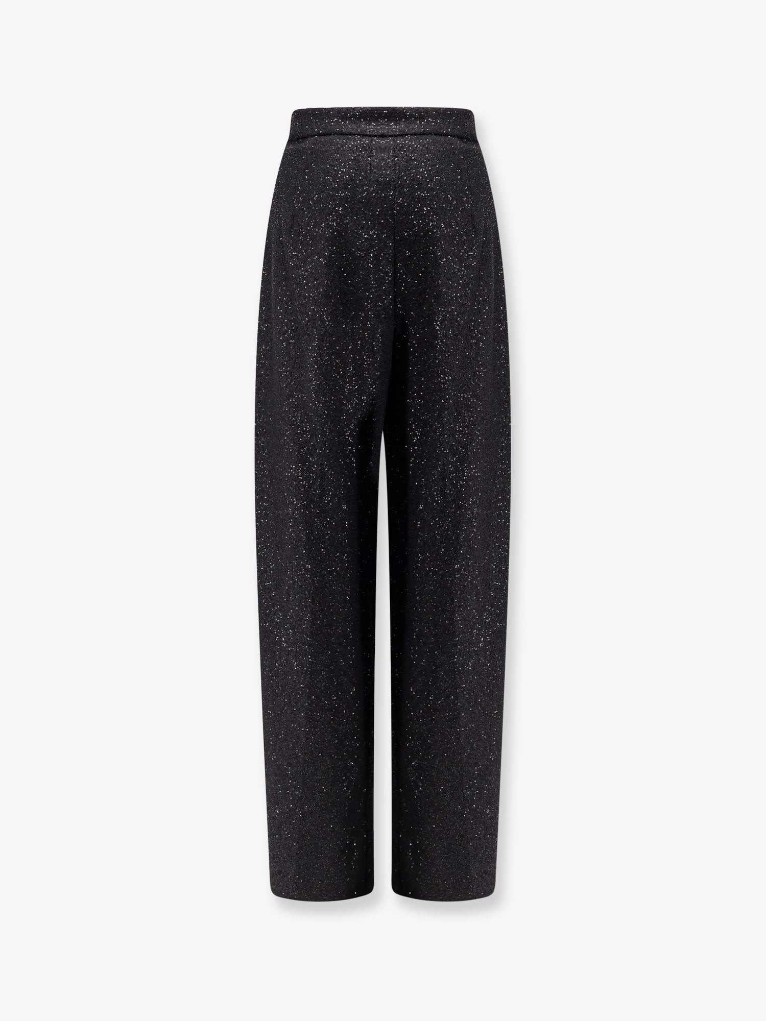 Navigli Viscose Blend Trouser With Sequins - 2