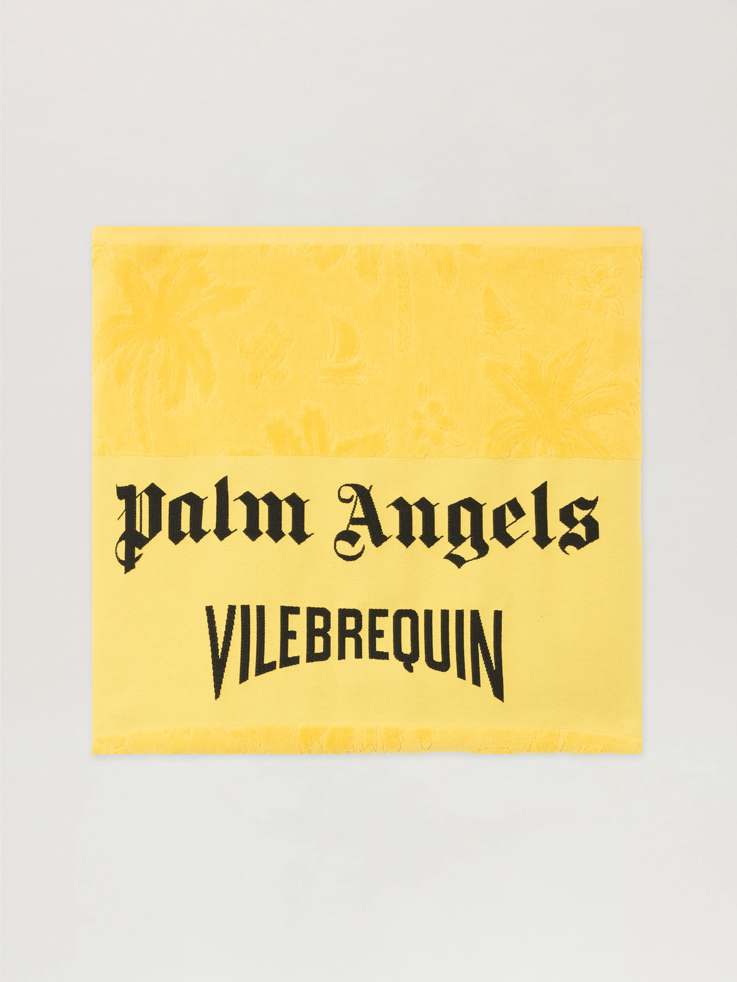 Patterned Jacquard Beach Towel - 1