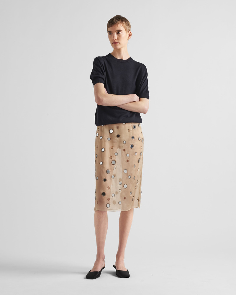 Prada Cashmere crew-neck sweater outlook