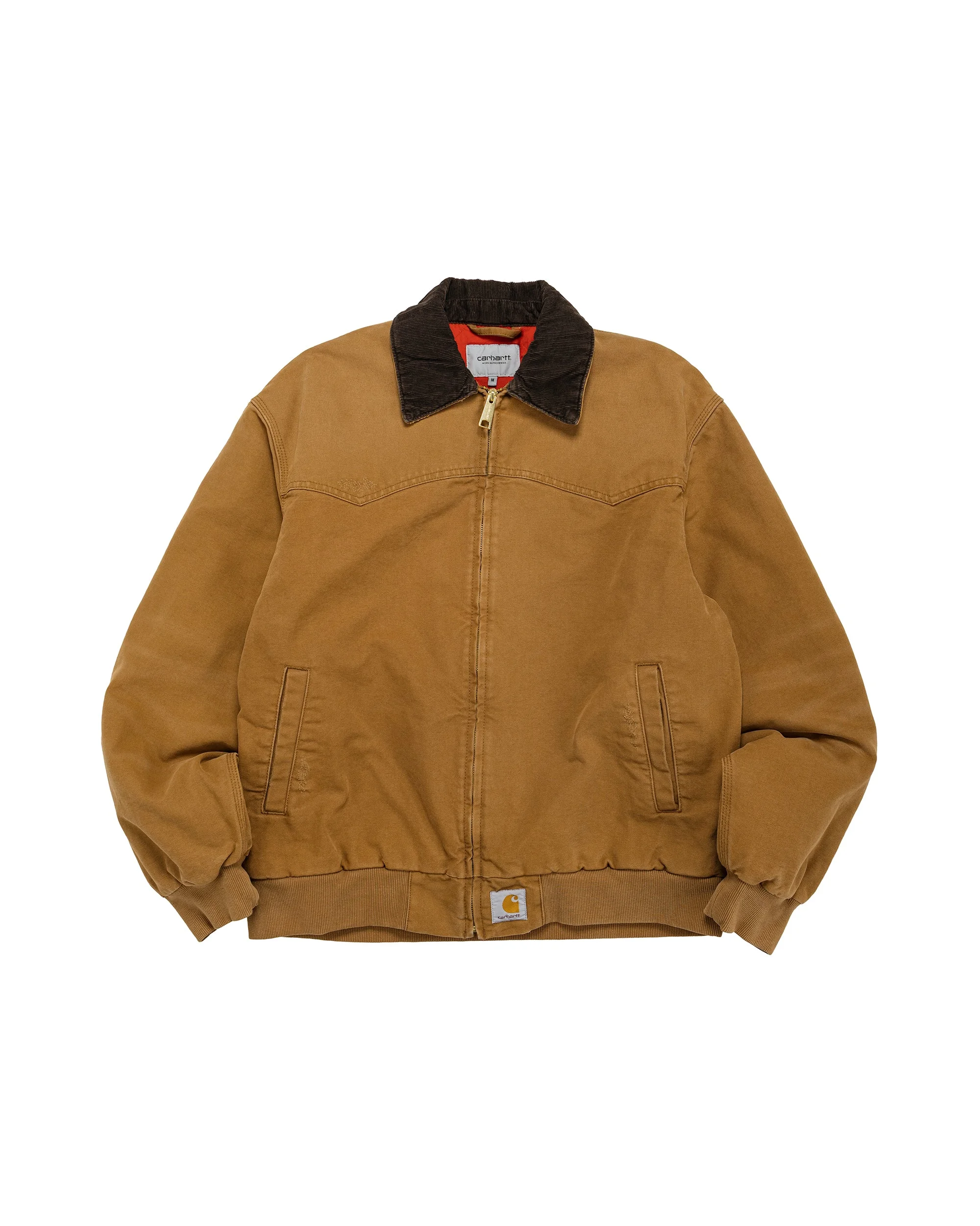 Carhartt W.I.P. OG Santa Fe Jacket Hamilton Brown/Tobacco Grind Wash - 1