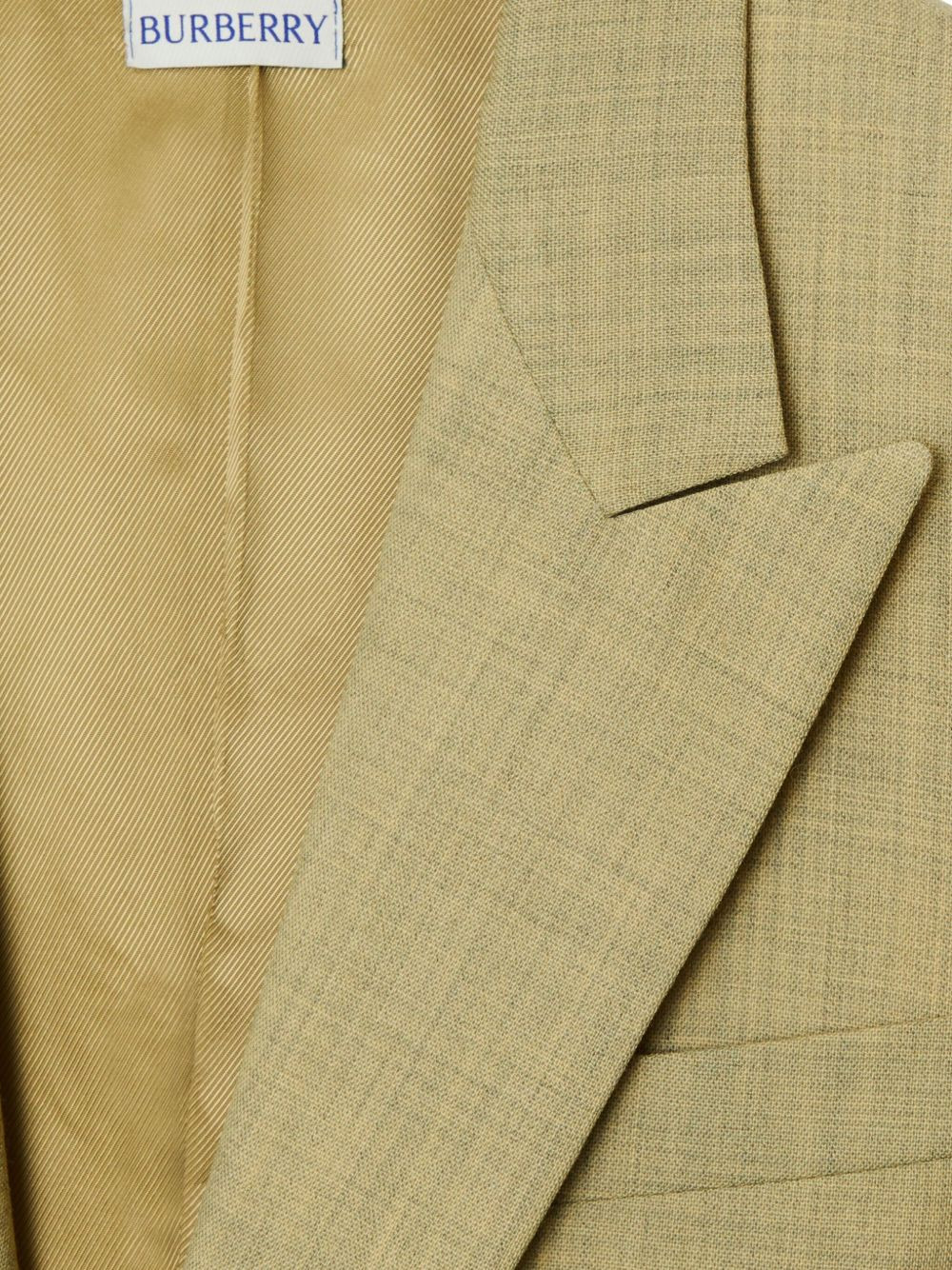 tailored wool blazer - 5