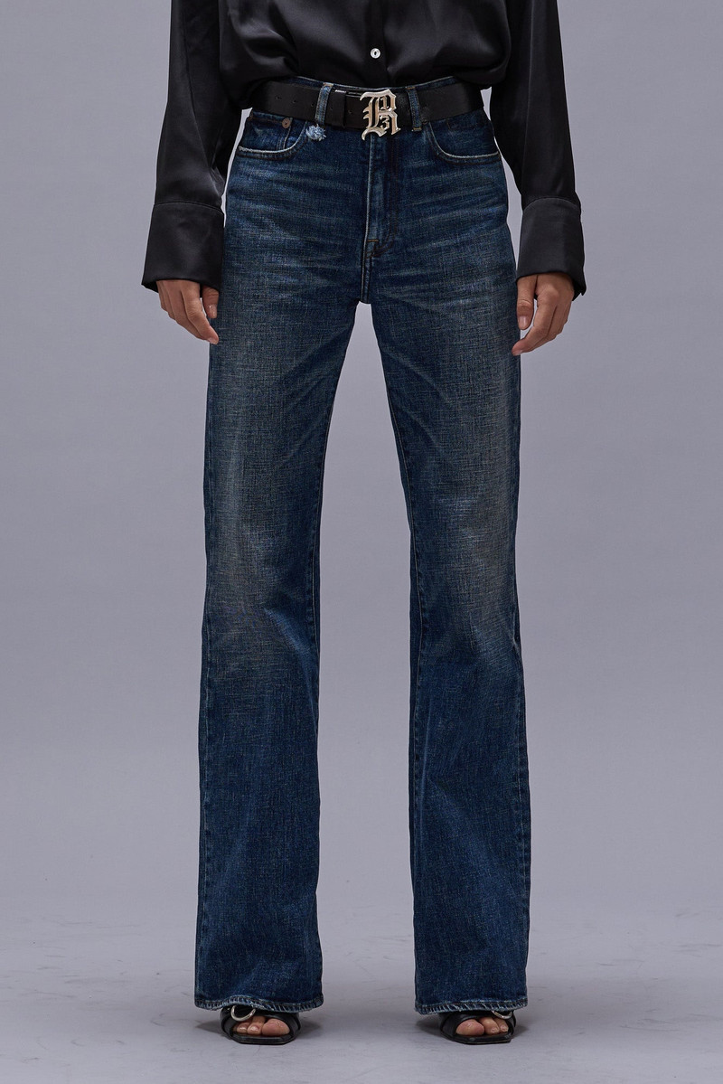 R13 JANE JEAN - MIRE BLUE STRETCH outlook