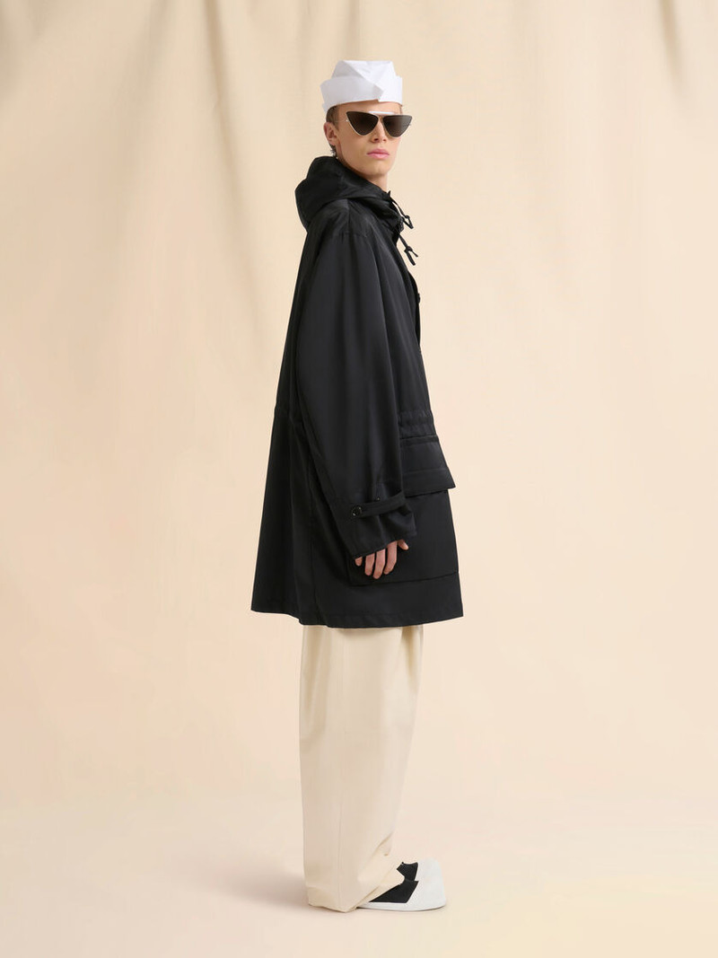 블랙 워터-REPELLENT TAFFETA PARKA 6