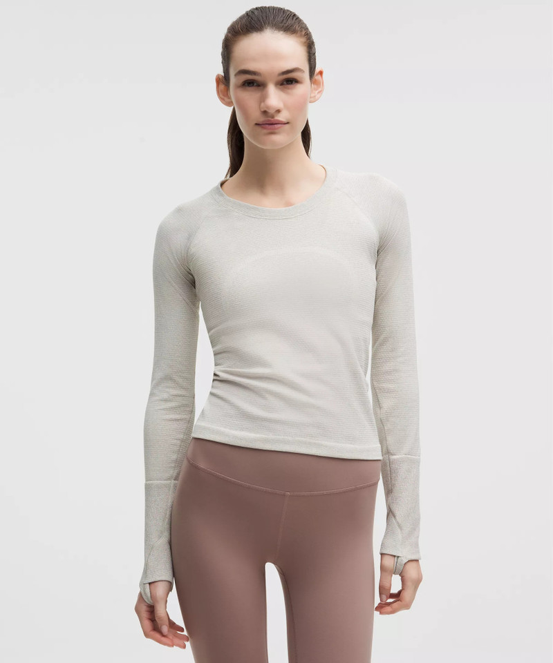 Swiftly Tech Long-Sleeve Shirt 2.0 Waist Length *Sparkle 1
