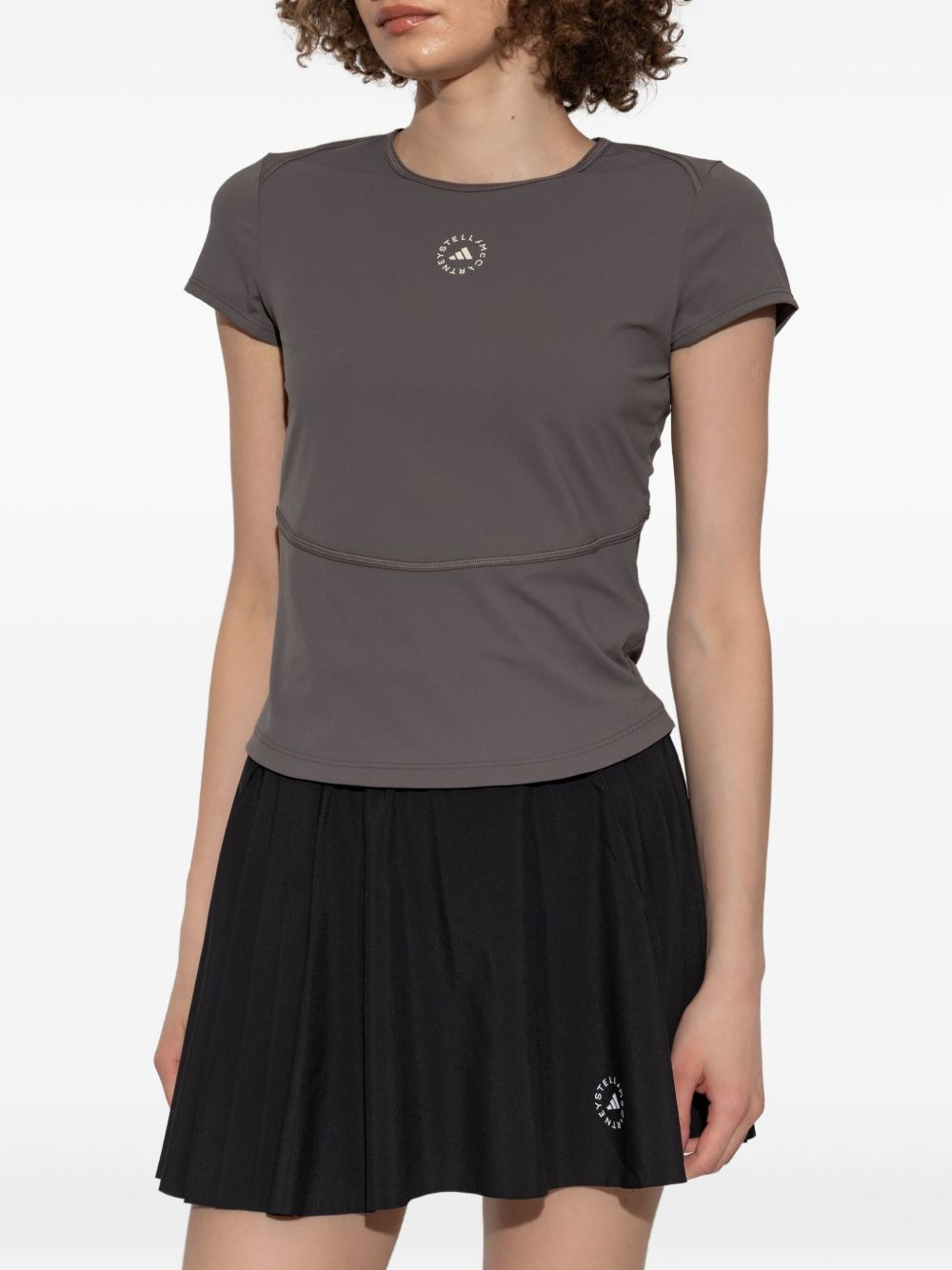 logo-detail T-shirt - 3