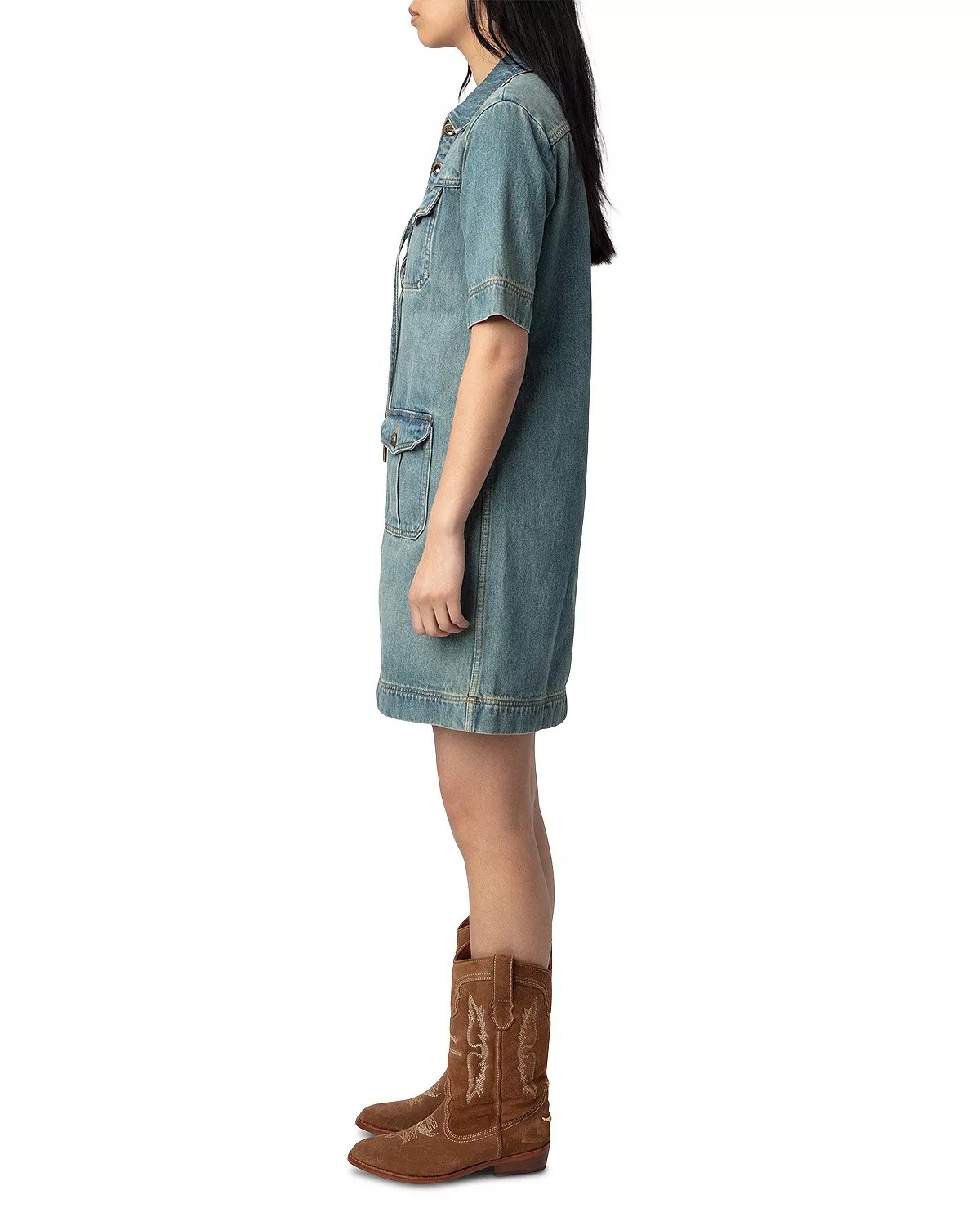 Record Denim Dress - 3