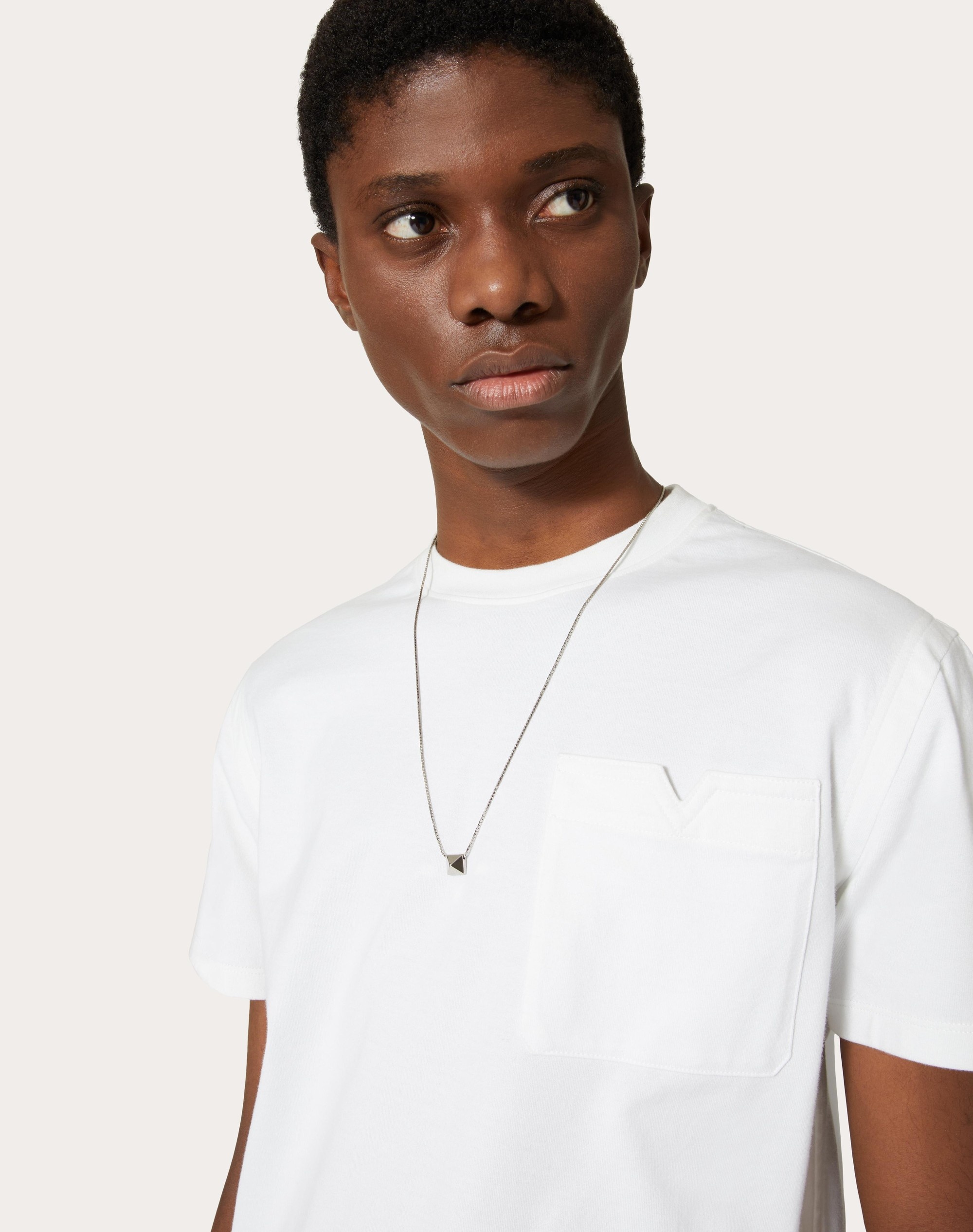 METAL ROCKSTUD NECKLACE - 5