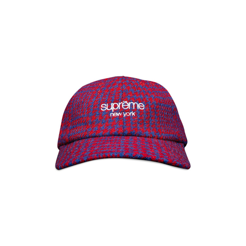 Supreme Harris Tweed Classic Logo 6-Panel 'Royal Multi' - 1