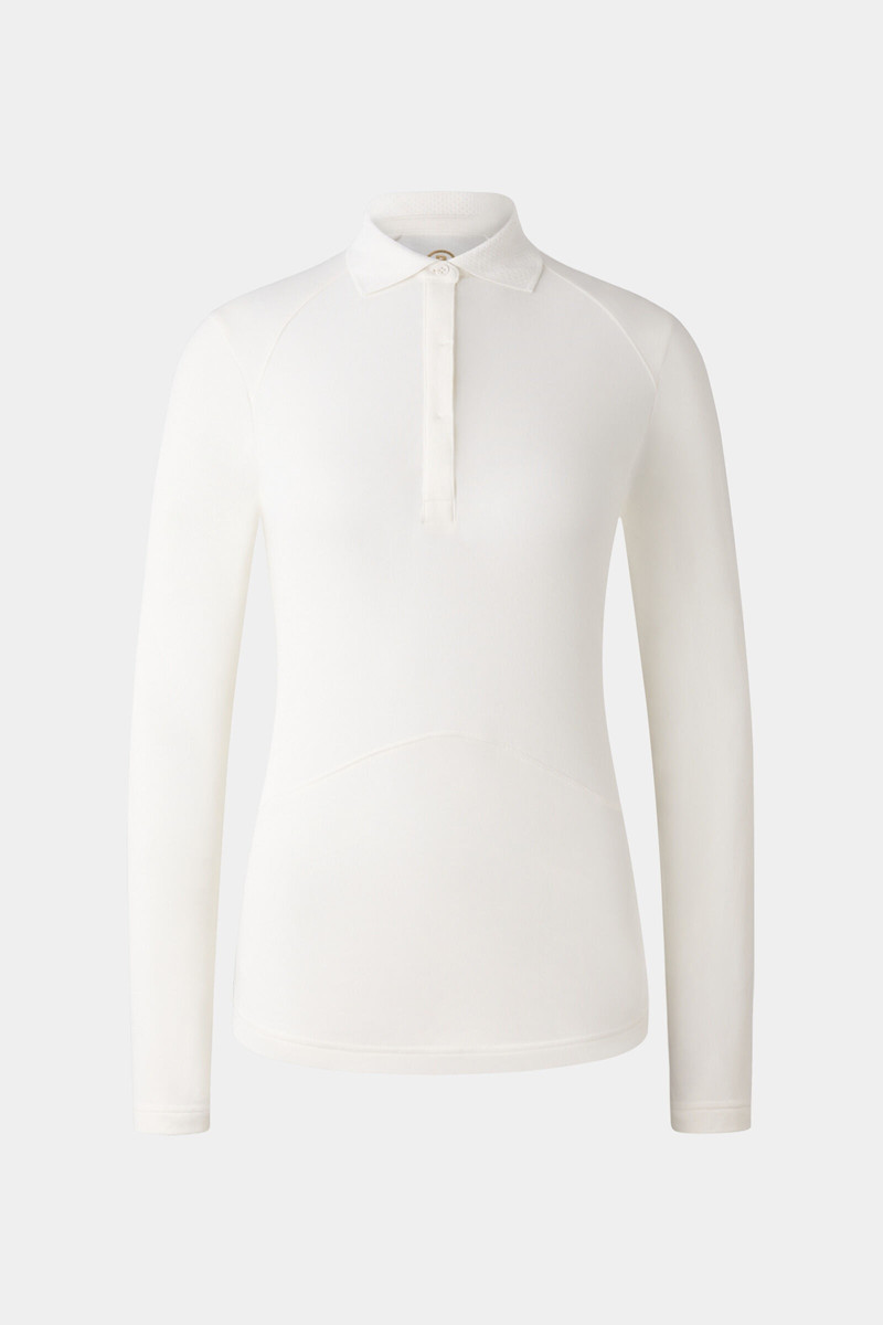 Gisella Functional polo shirt in Off-white 1