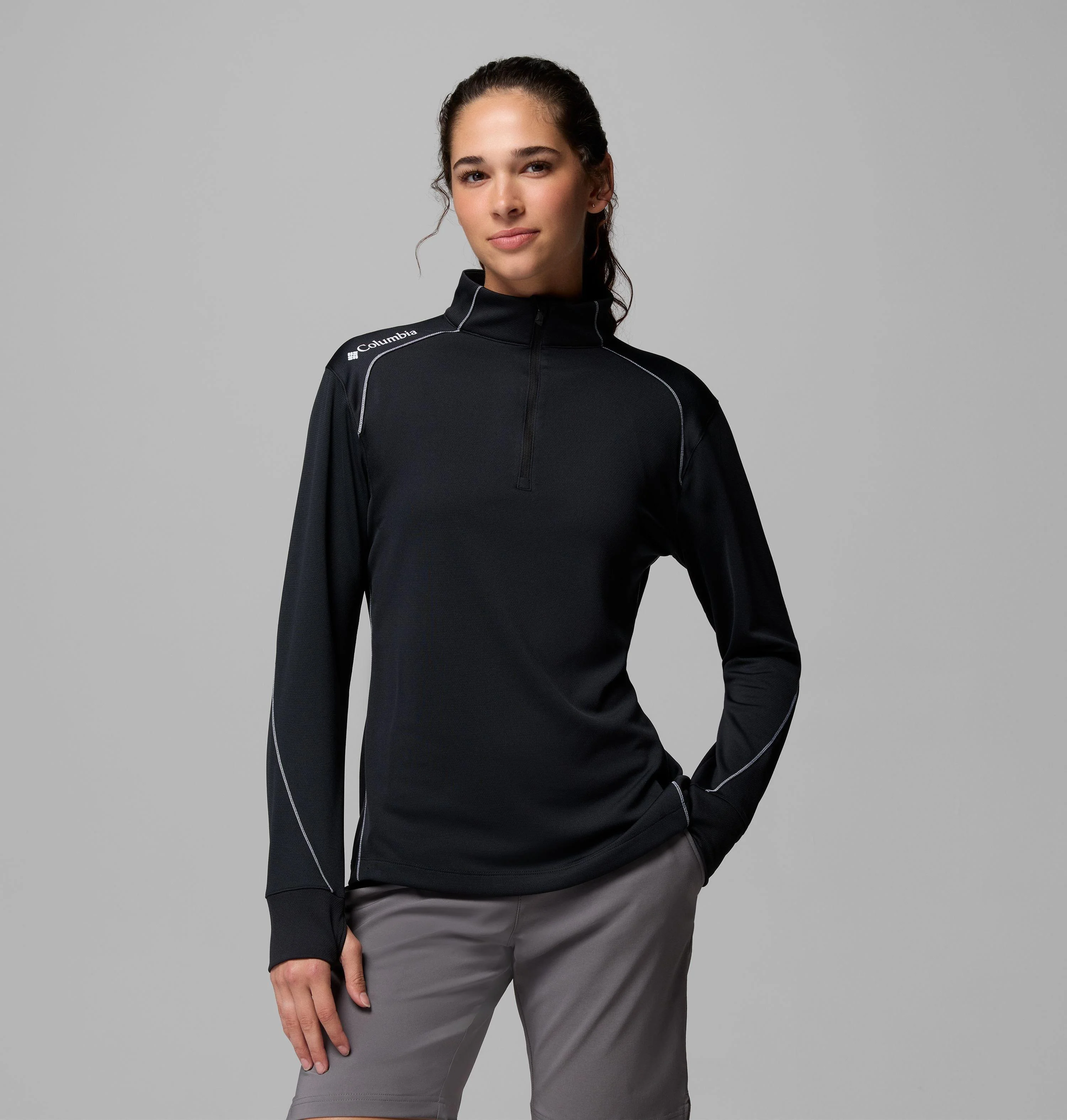 Women's Omni-Wick Shotgun Quarter Zip 2.0 Pullover - 1