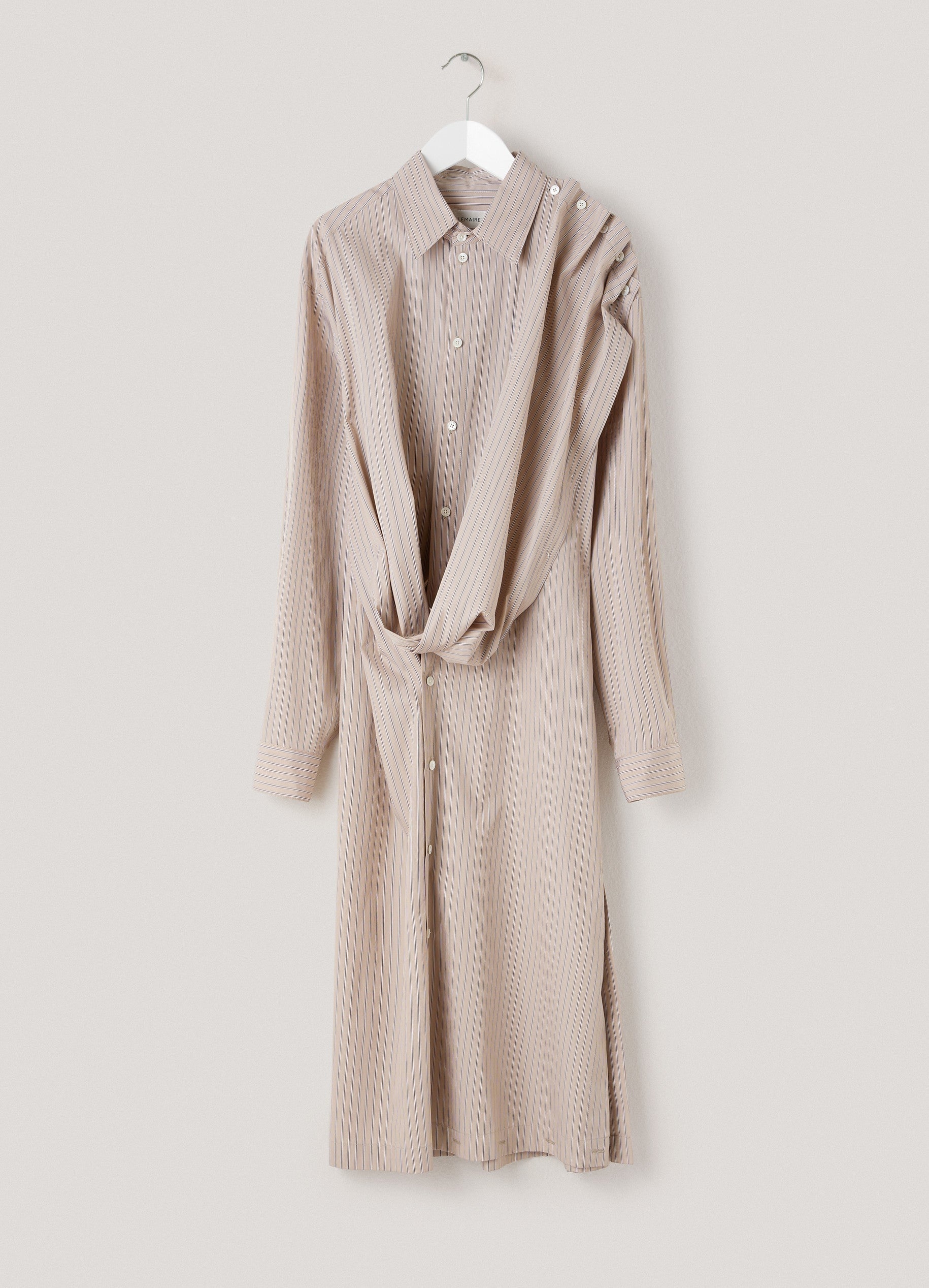 PLAYFUL BUTTONED SHIRT DRESS
STRIPED POPLIN - 6