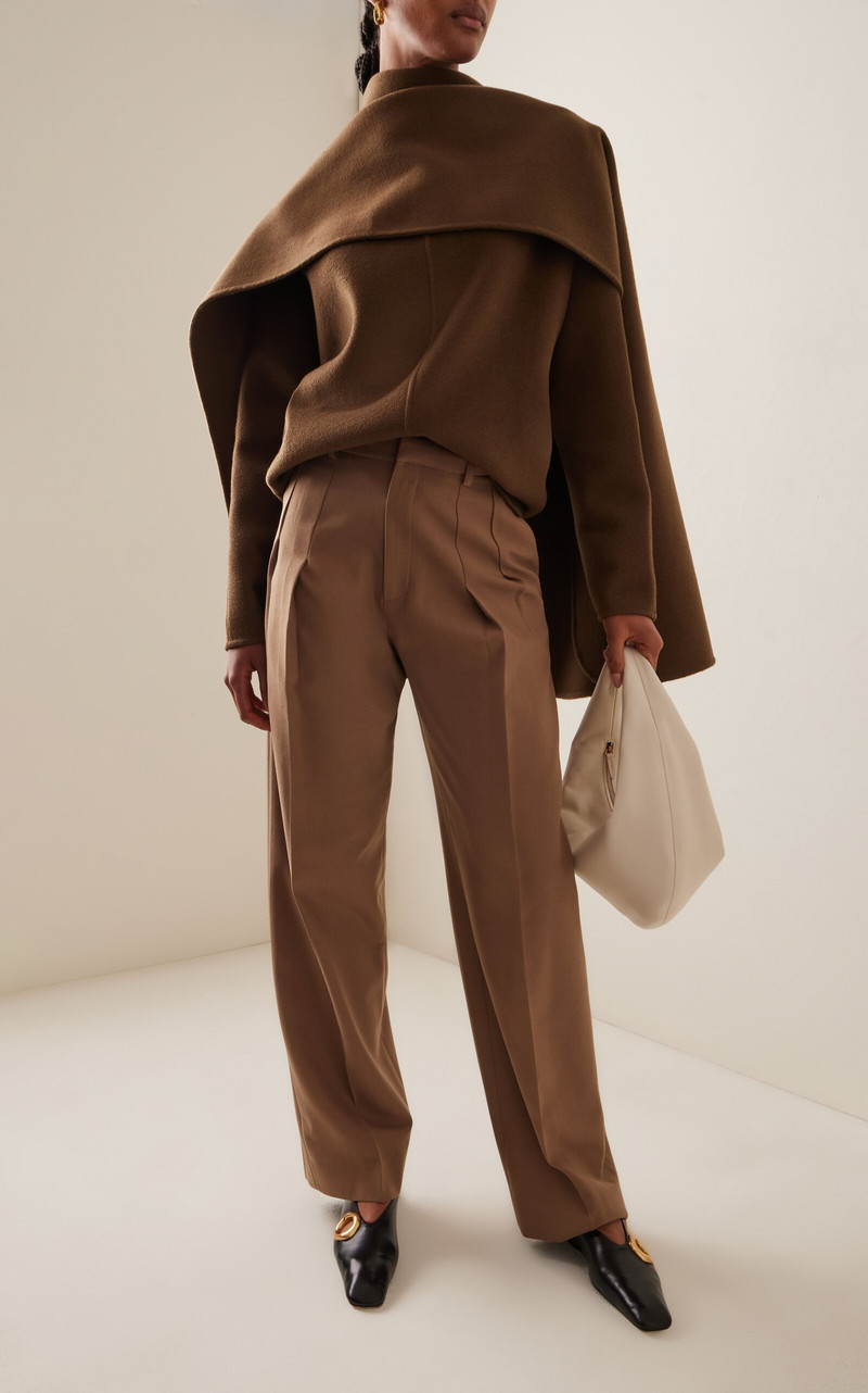 TOVE Reine Wool Sweater khaki outlook