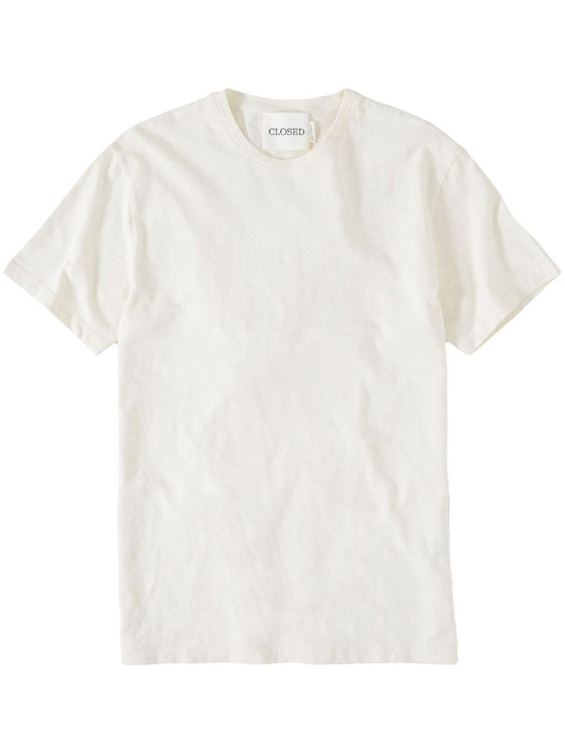 short-sleeve organic-cotton T-shirt 1