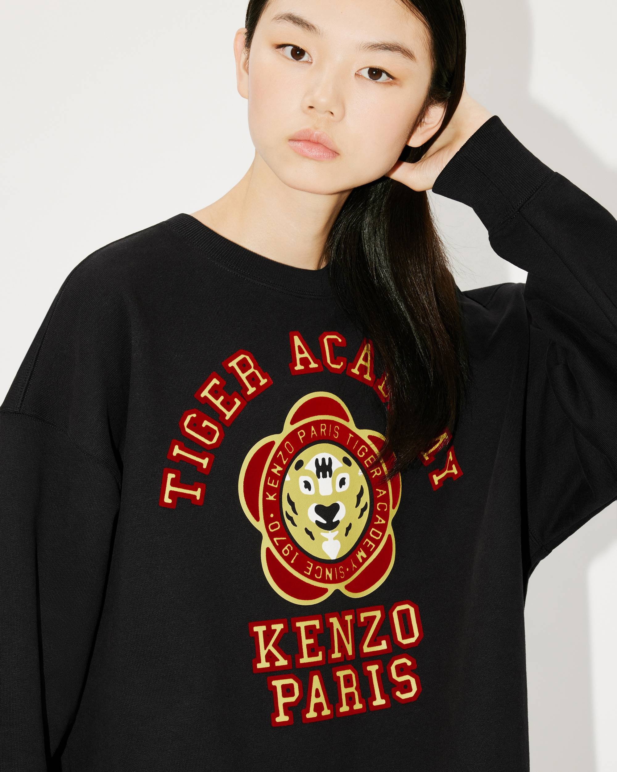 'KENZO Tiger Academy' sweatshirt dress - 6