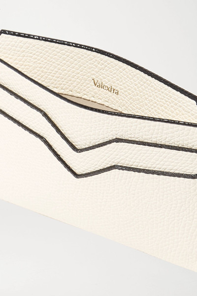 Valextra Textured-leather cardholder  outlook