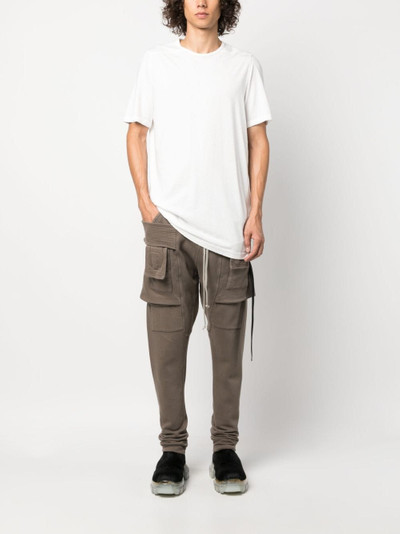 Rick Owens DRKSHDW Level T seam-detail cotton T-shirt outlook