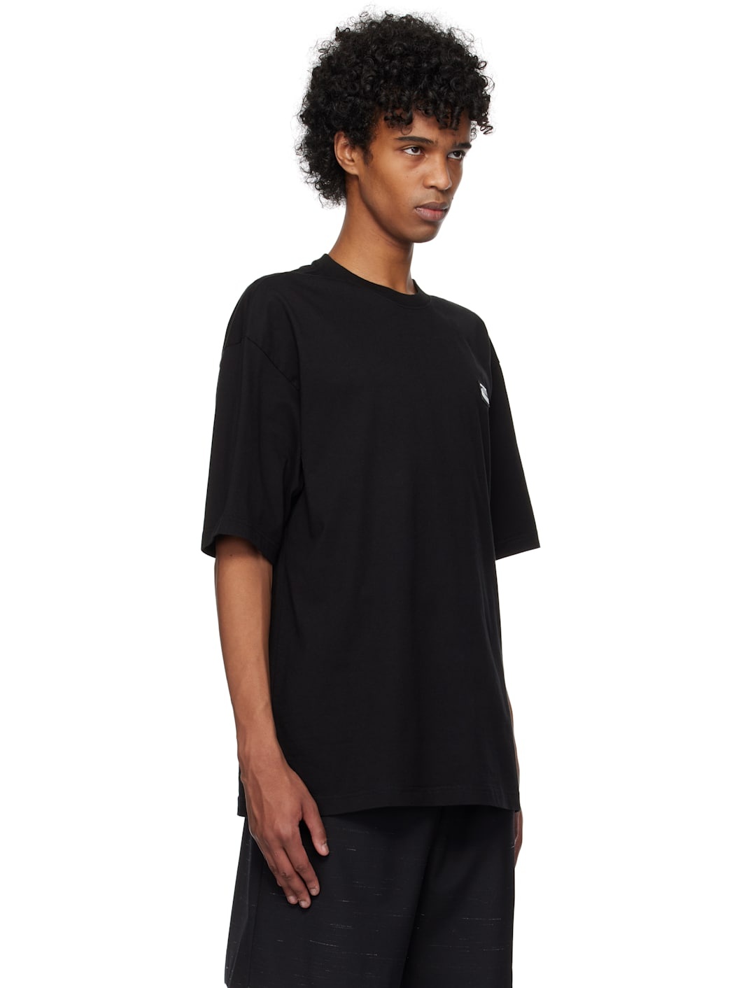 Black Standard Oversized T-shirt - 2