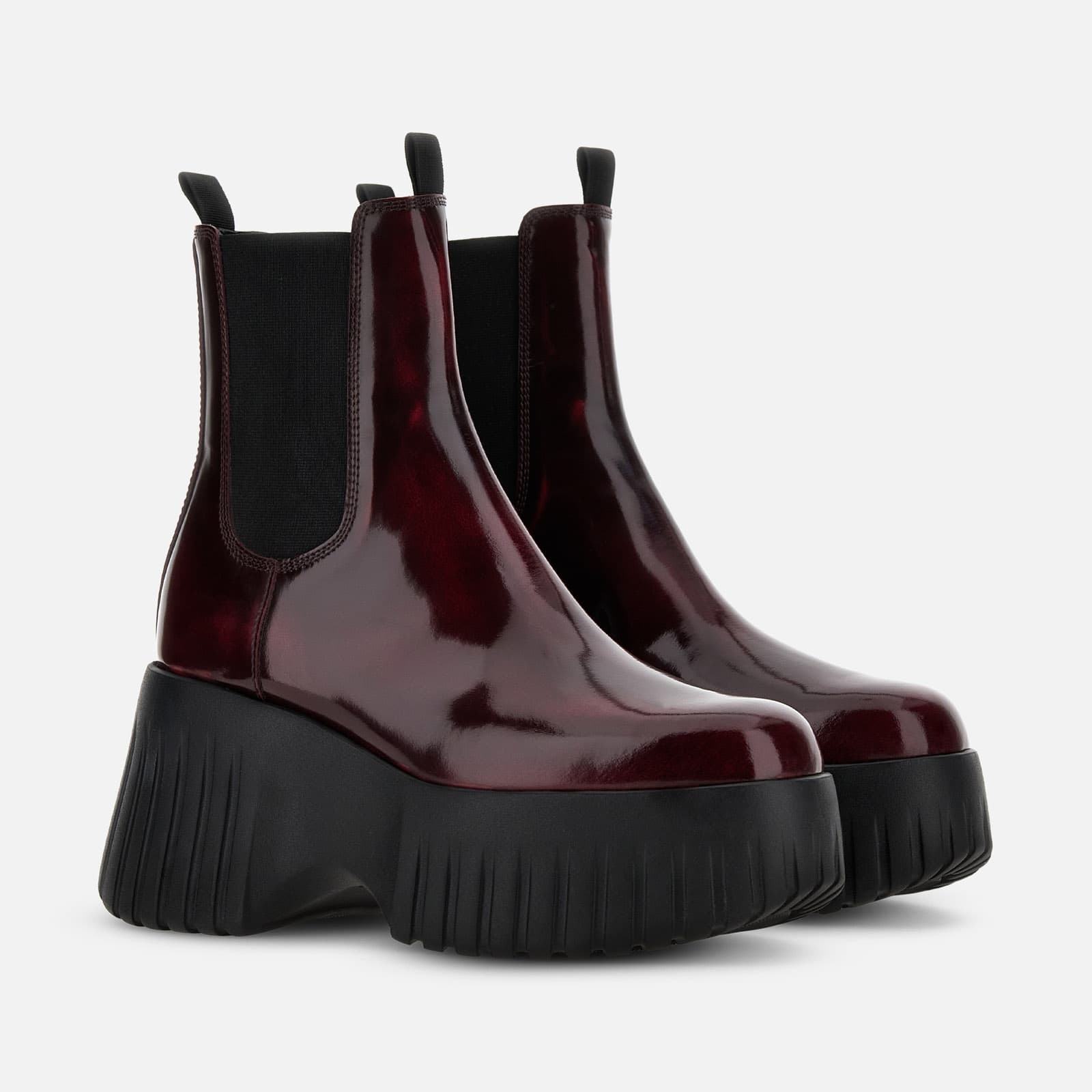 Chelsea Boots Hogan H-Stripes Burgundy - 2