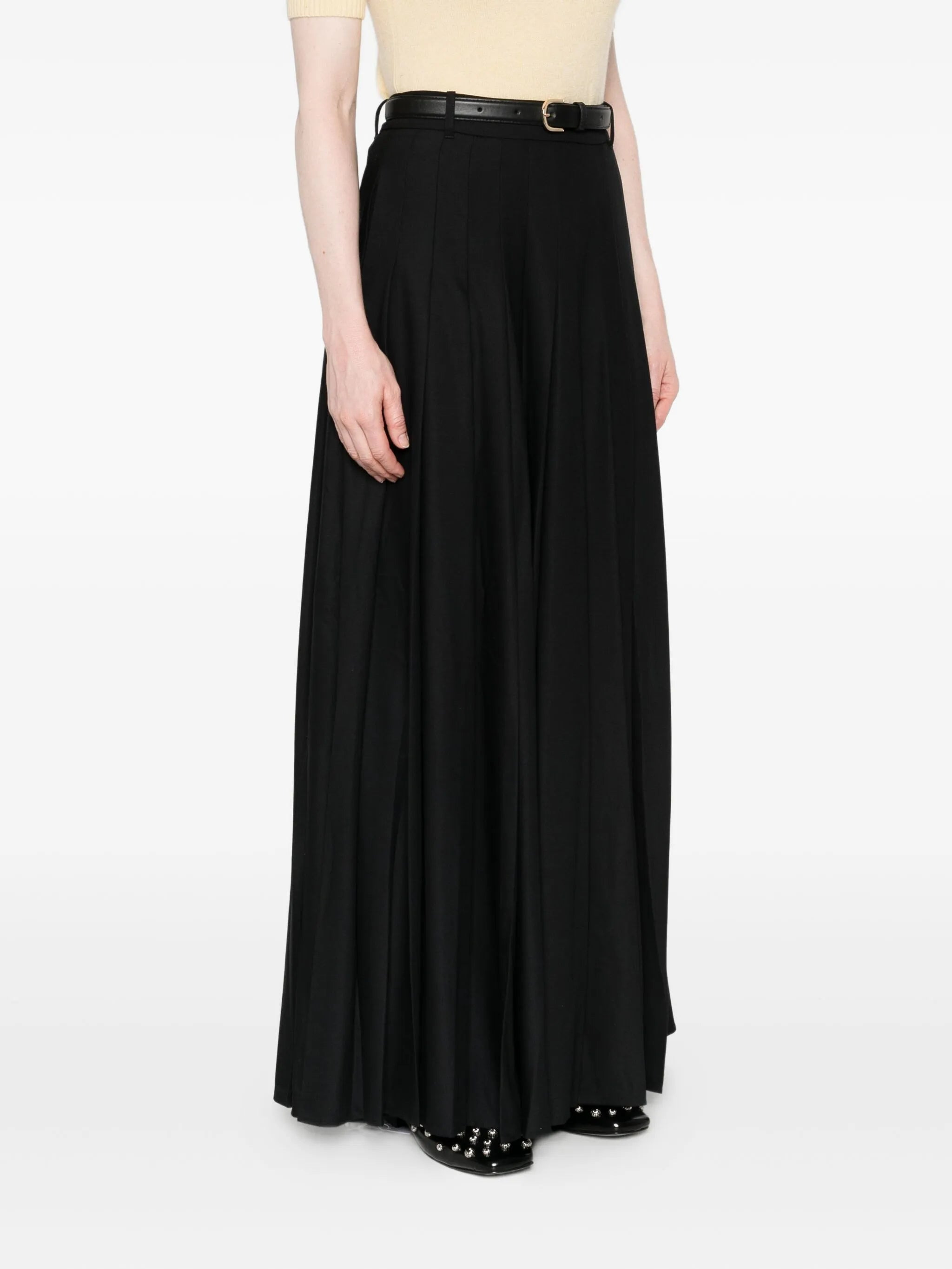 Self-portrait Pleated Belted Skirt - 2
