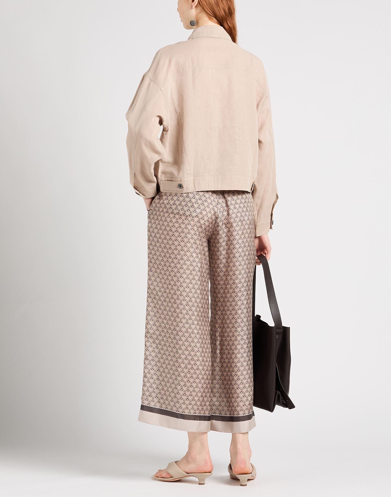 Light brown Women's Casual Pants - 4