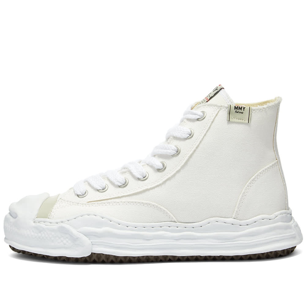 Maison MIHARA YASUHIRO Original Sole Toe Cap Hi Canvas Sneaker - 2