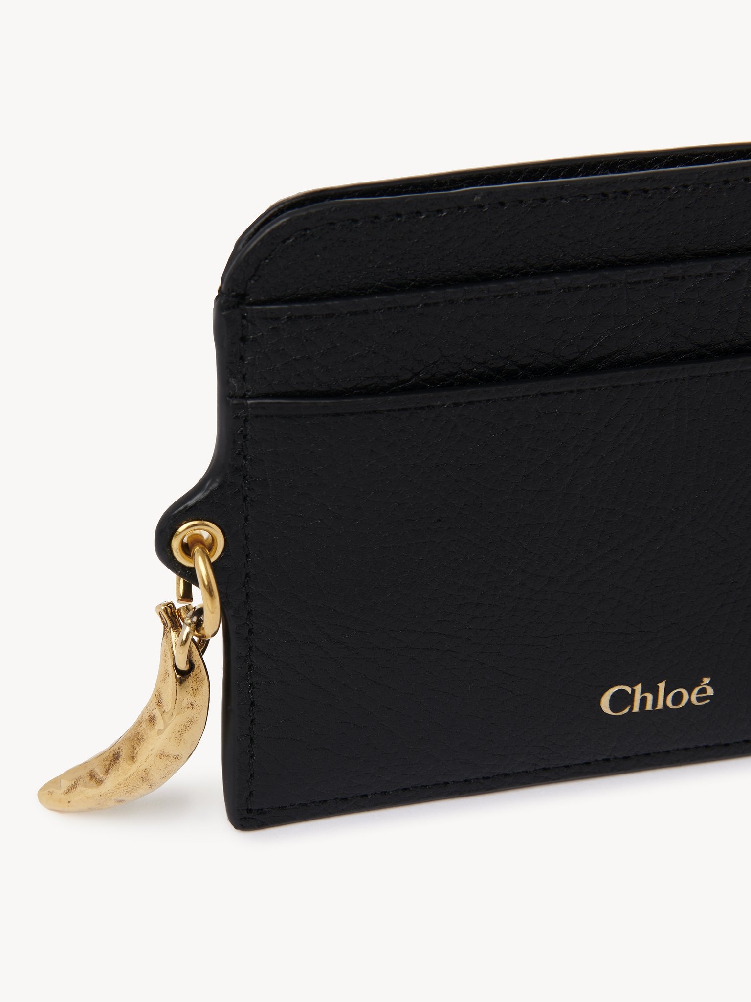 BANANA CARD HOLDER IN GRAINED LEATHER - 4