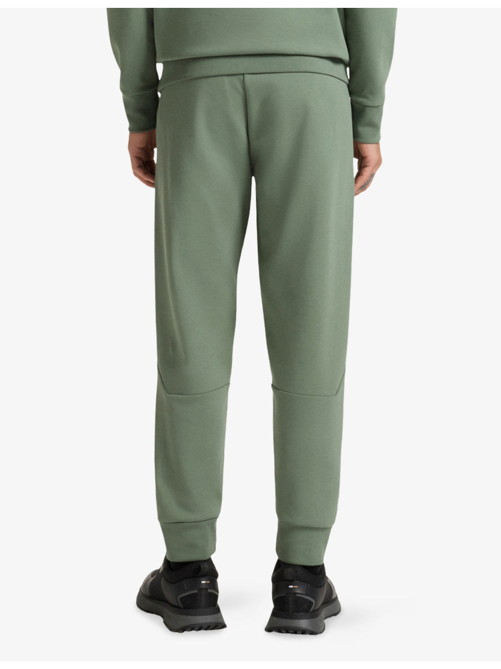 Branded Drawstring-Waist Cotton-Blend Jogging Bottoms - 4