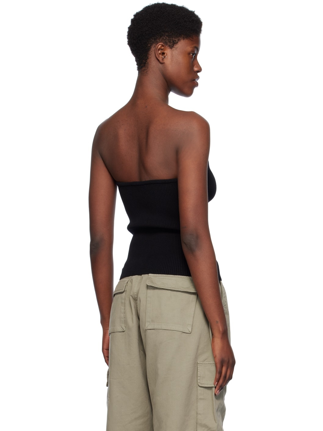 Black V-Neck Camisole - 3