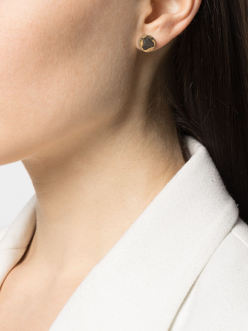 KA18K+DIA single stud earring - 2