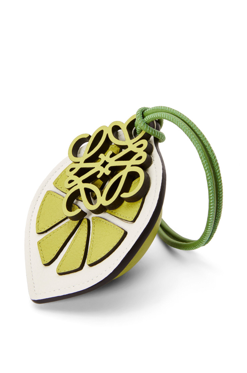 Loewe Lime charm in classic calfskin outlook