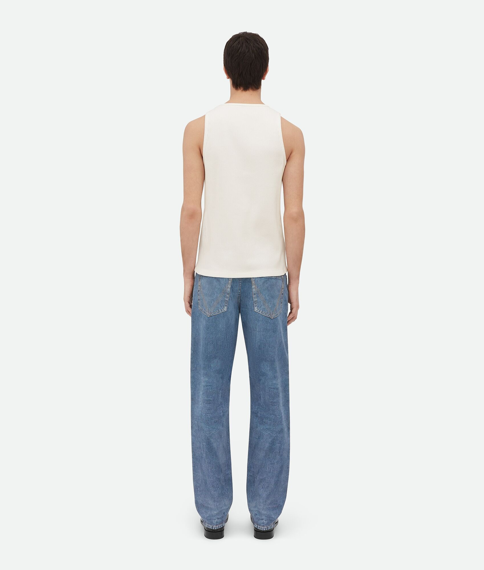 Cotton Rib Jersey Tank Top - 3