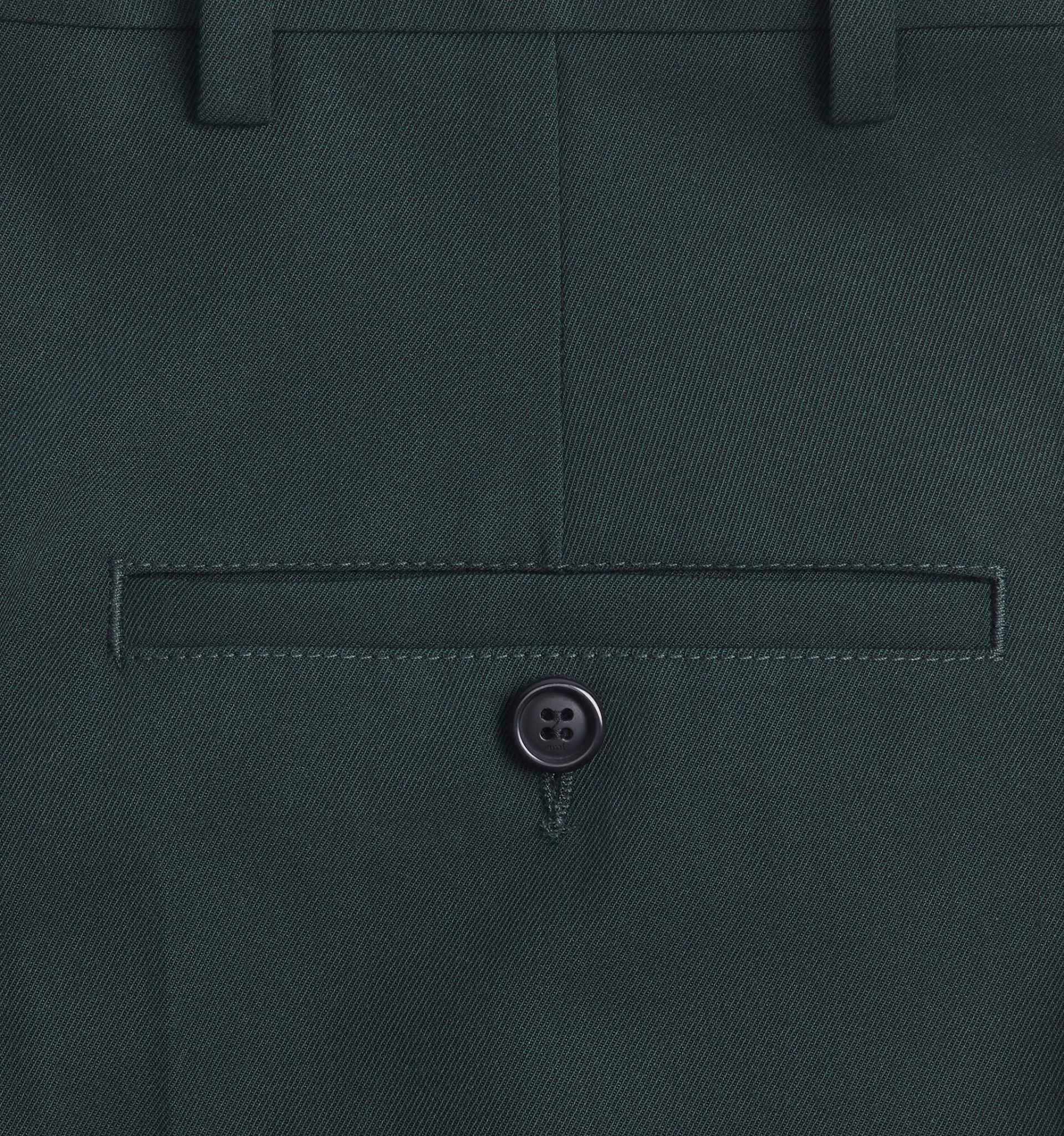 Carrot Fit Trousers With Hem And Pleats - 4