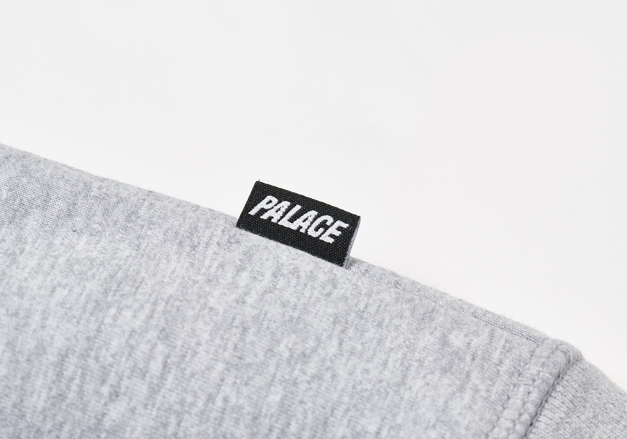 Palace 3P Fade Hood Grey Marl