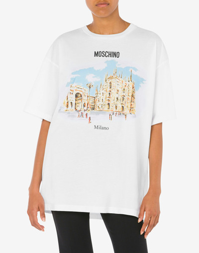 Moschino ARCHIVE PRINT ORGANIC JERSEY T-SHIRT outlook