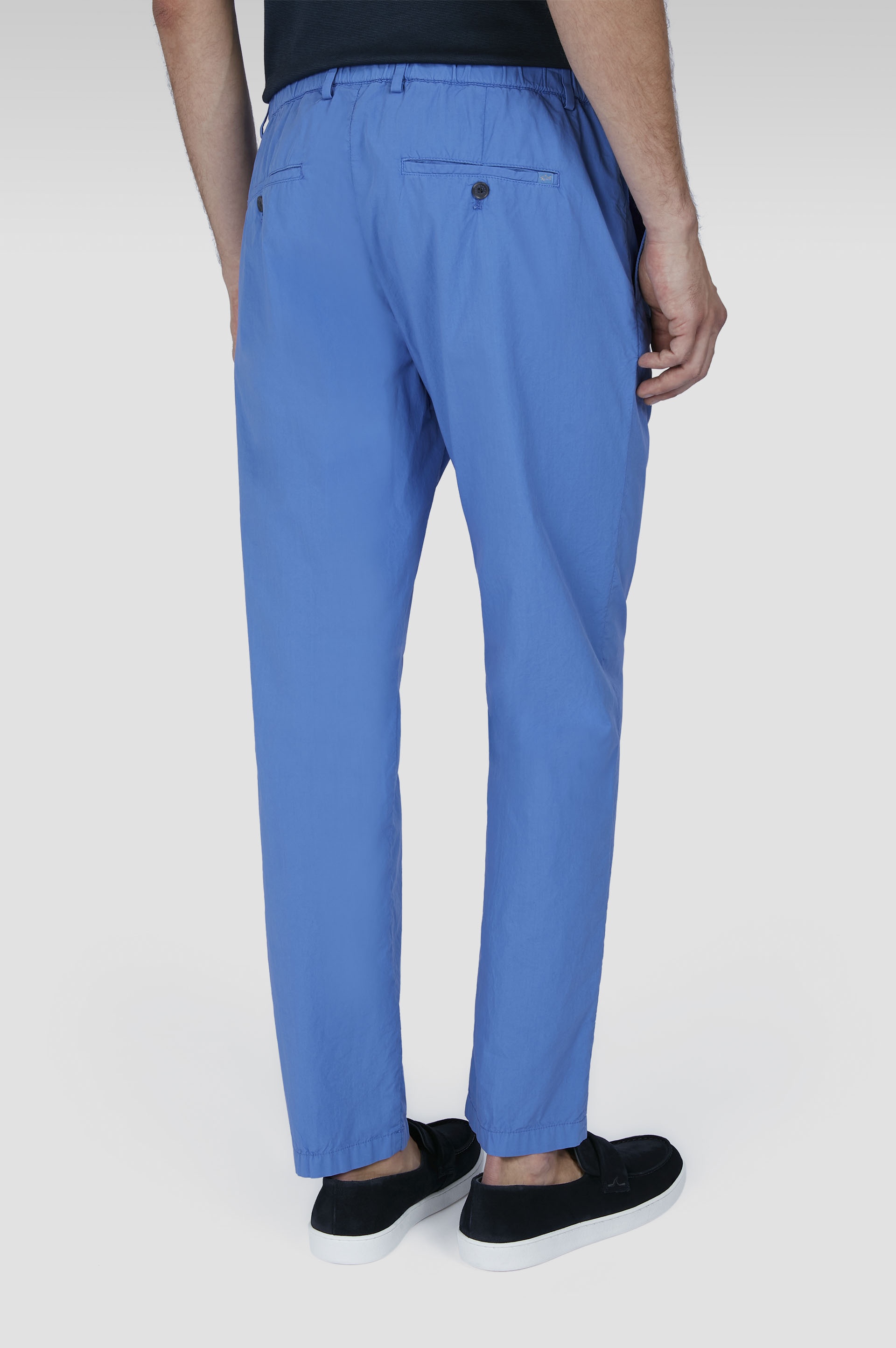 CHINO PANTS IN ULTRALIGHT POPLIN COTTON - 3