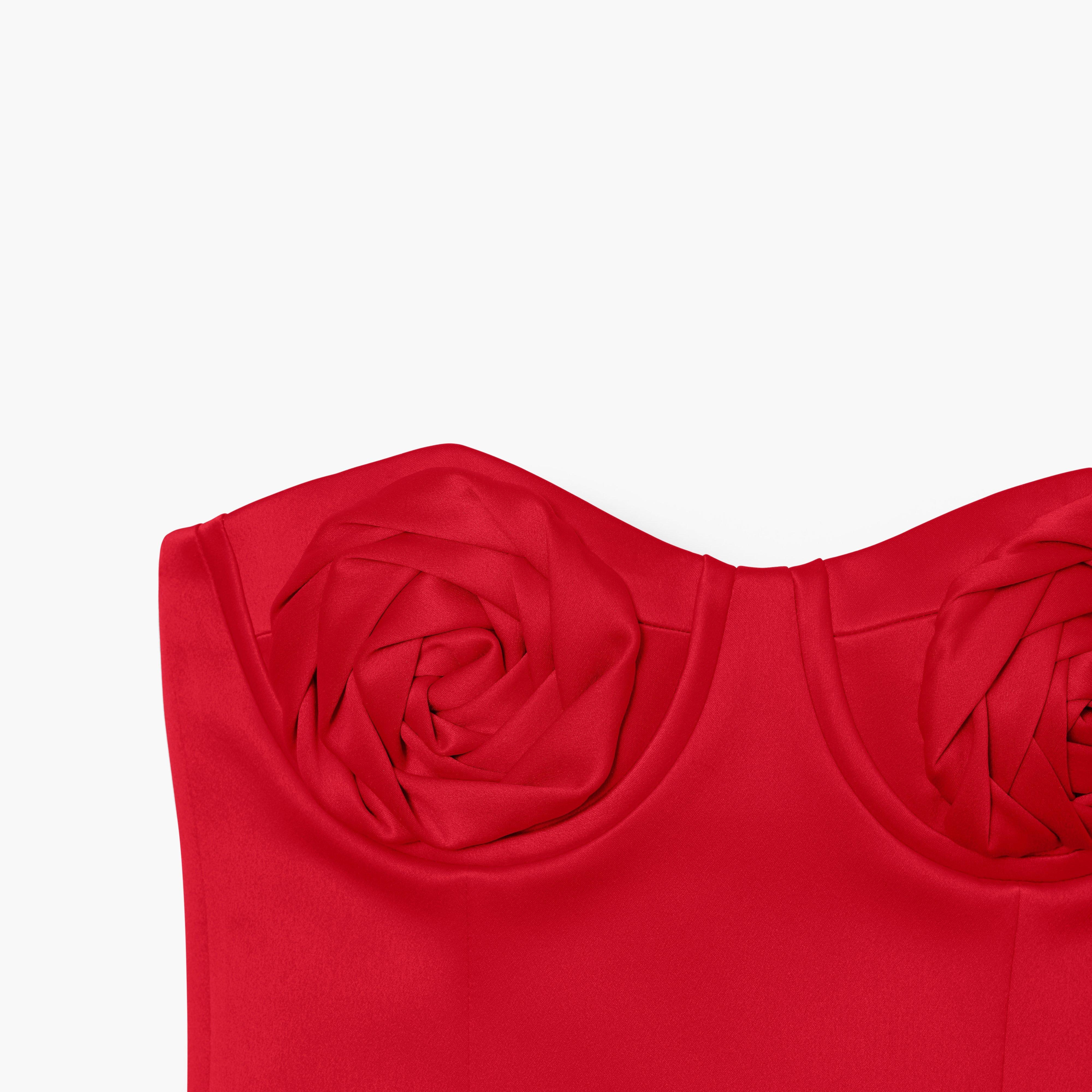 THE SATIN ROSE CORSET - 6