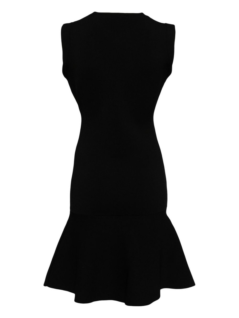 Yves Salomon peplum-hem midi dress outlook