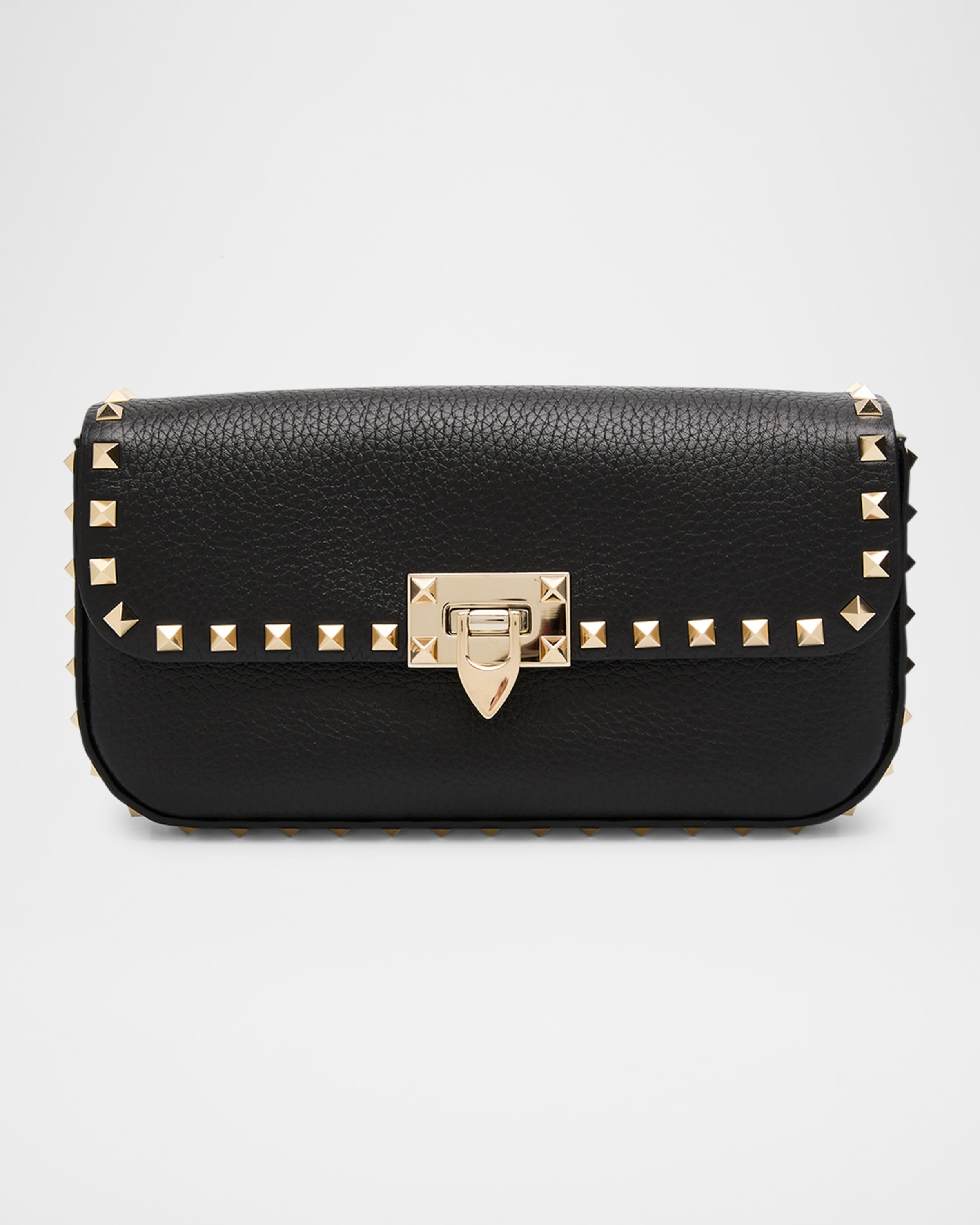 Rockstud Medium Leather Shoulder Bag - 1