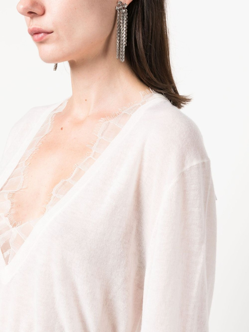 Haby lace-detail jumper 5