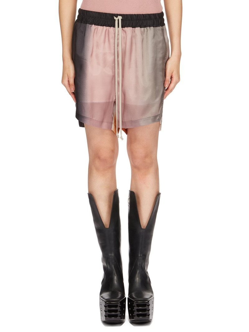 gradient-effect wide-leg shorts 1