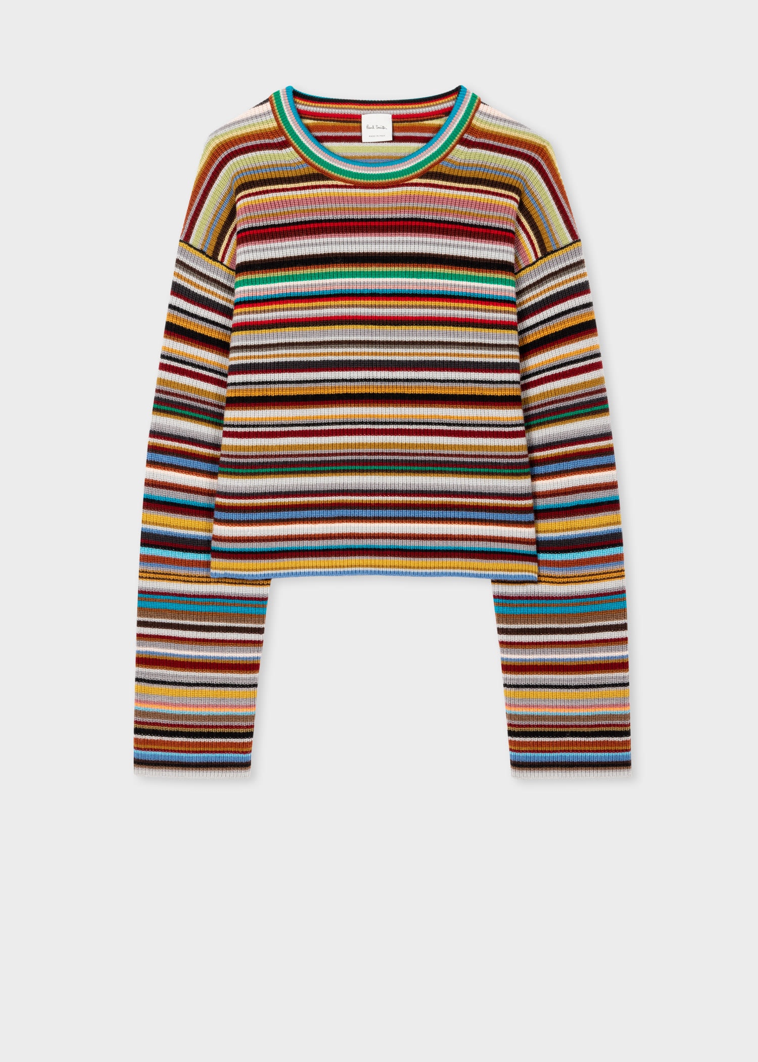 Wool 'Signature Stripe' Sweater - 1