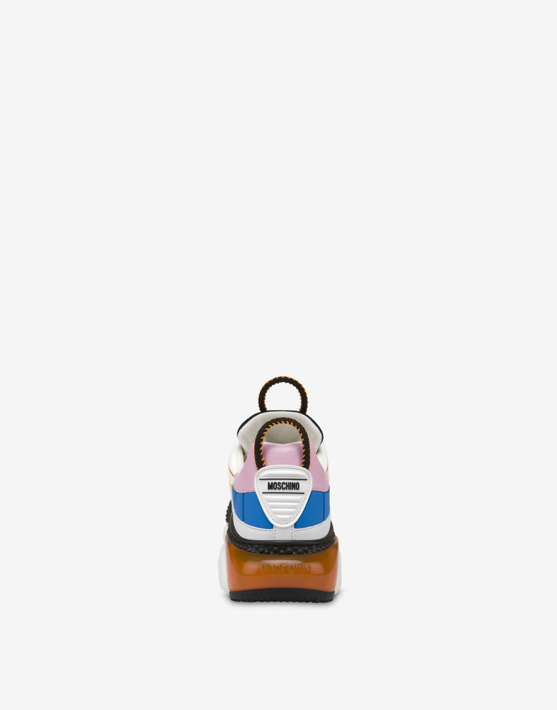 Moschino MULTICOLOURED BUBBLE TEDDY SHOES outlook