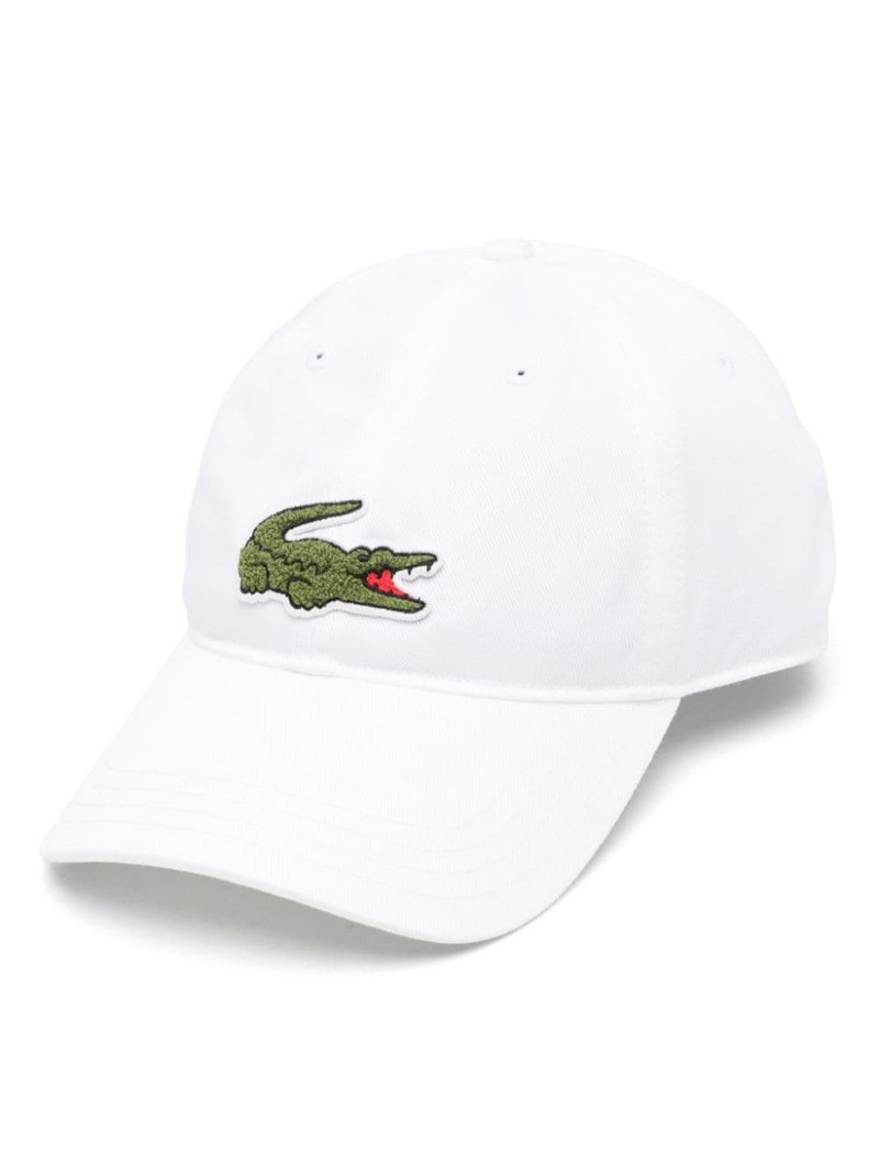 Crocodile-patch twill cap 1