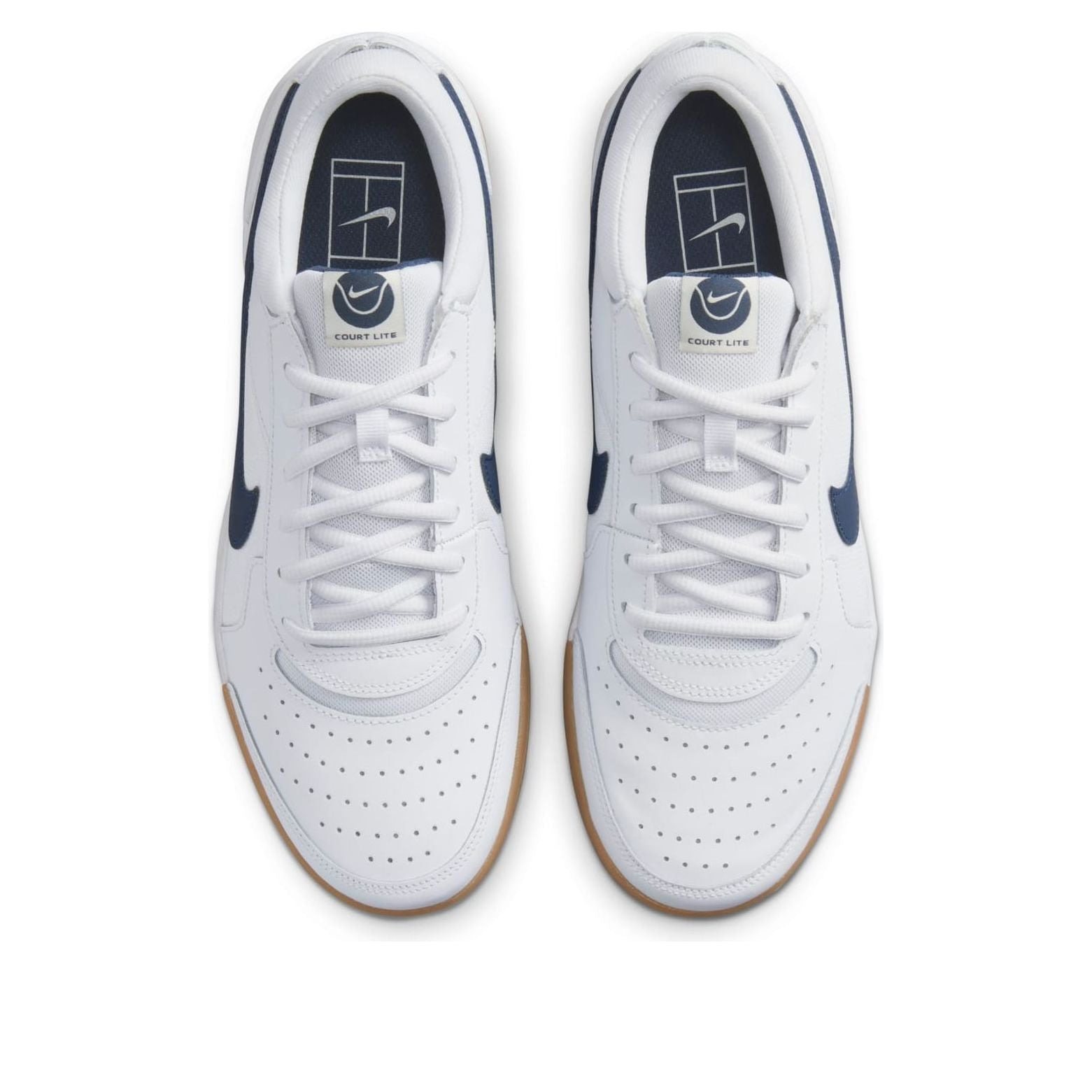 Nike Zoom Court Lite 3 'White Midnight Navy' DV3258-102 - 4