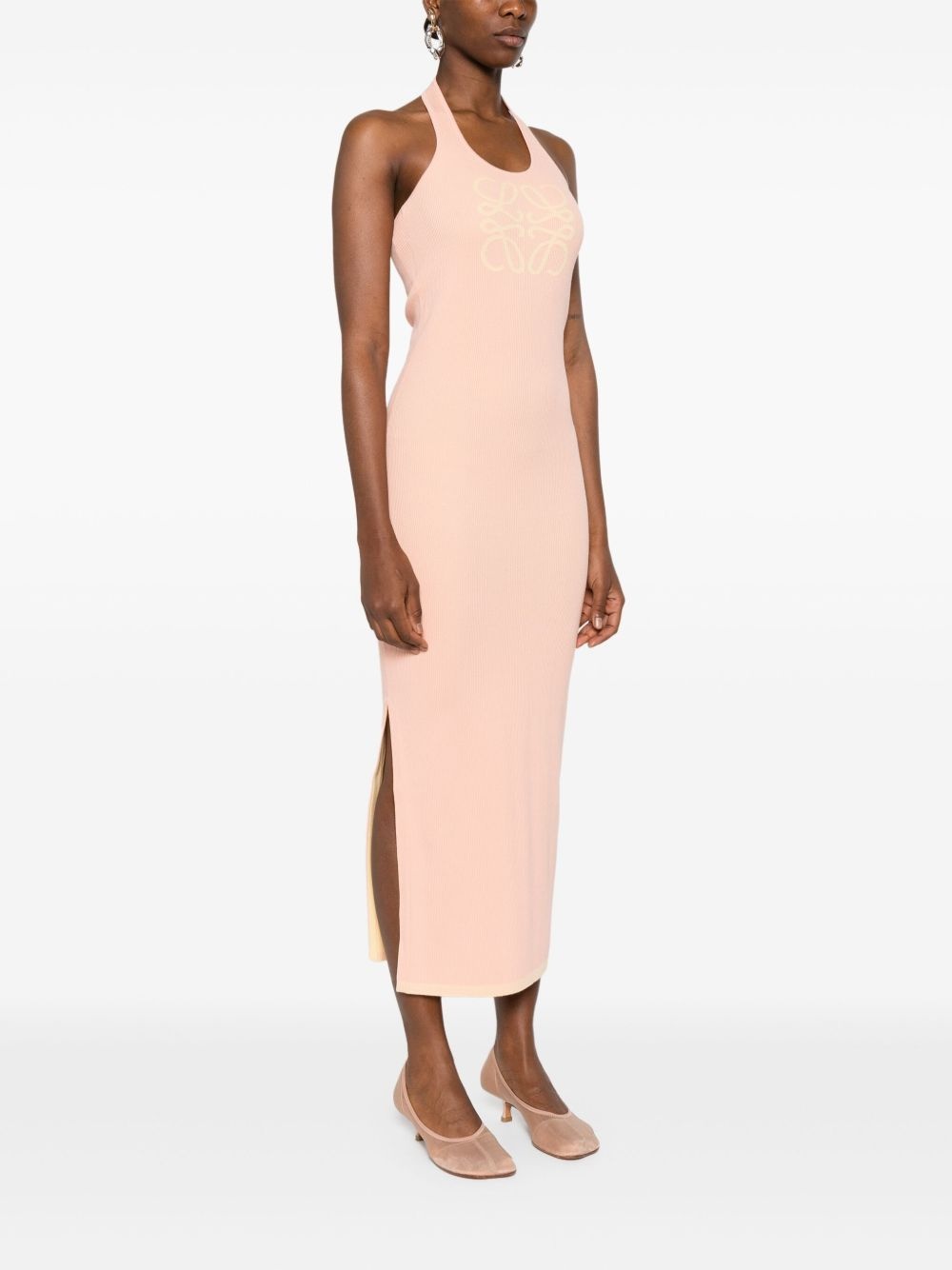 Anagram-motif maxi dress - 3